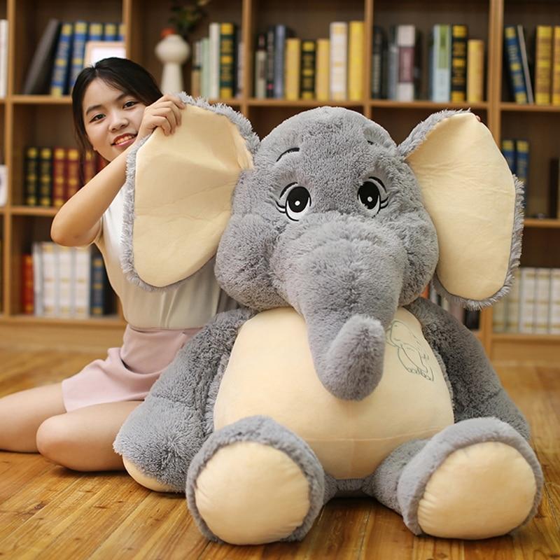 Giant Plush Stuffed Elephant