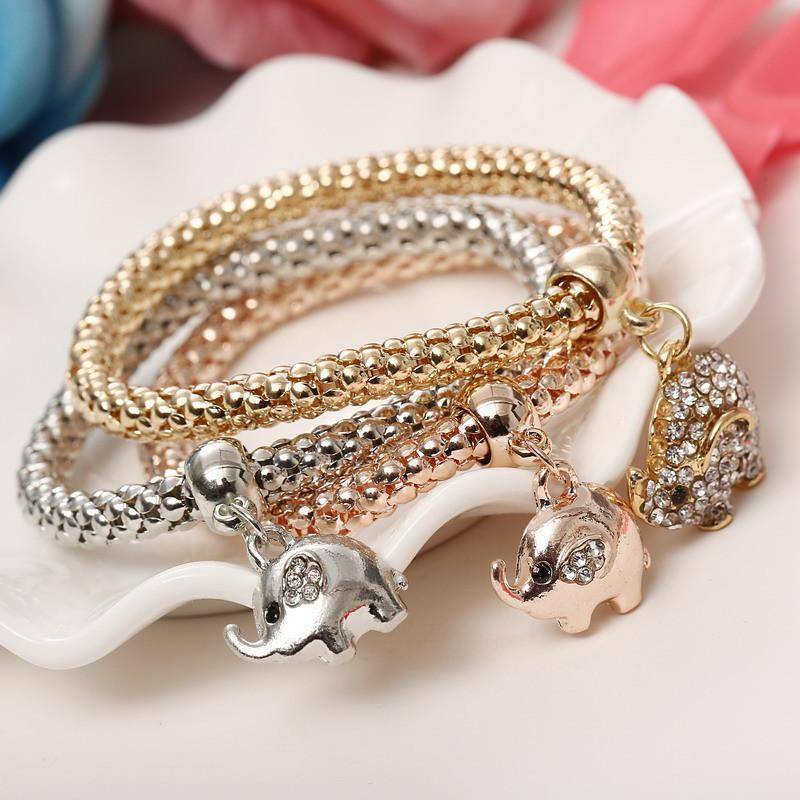 LilliPhant bracelet Multilayer Elephant Bracelets Set - 3 Pieces!