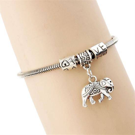 LilliPhant Elephant 1 Elephant Love Bracelet - Available 4 Different Elephants!