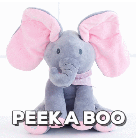 LilliPhant Peek-A-Boo musical elephant
