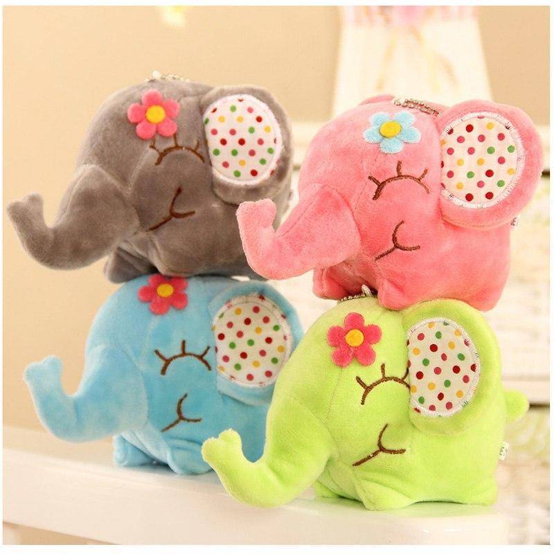 LilliPhant Pretty Floral Stuffed Elephant - Available in 5 colors!