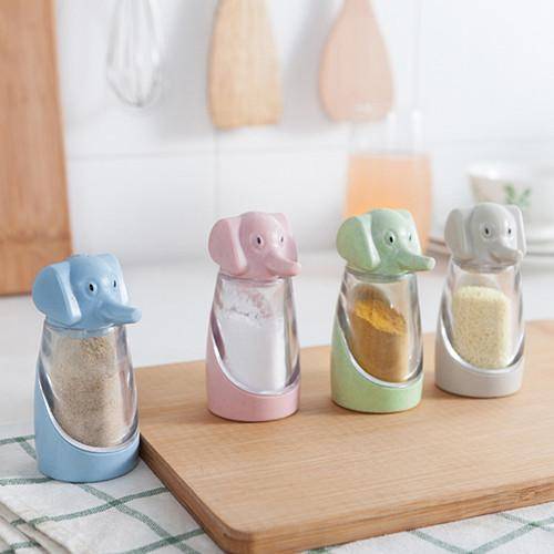 LilliPhant special Cute Elephant Salt/Pepper Shaker - Available in 4 Colors!